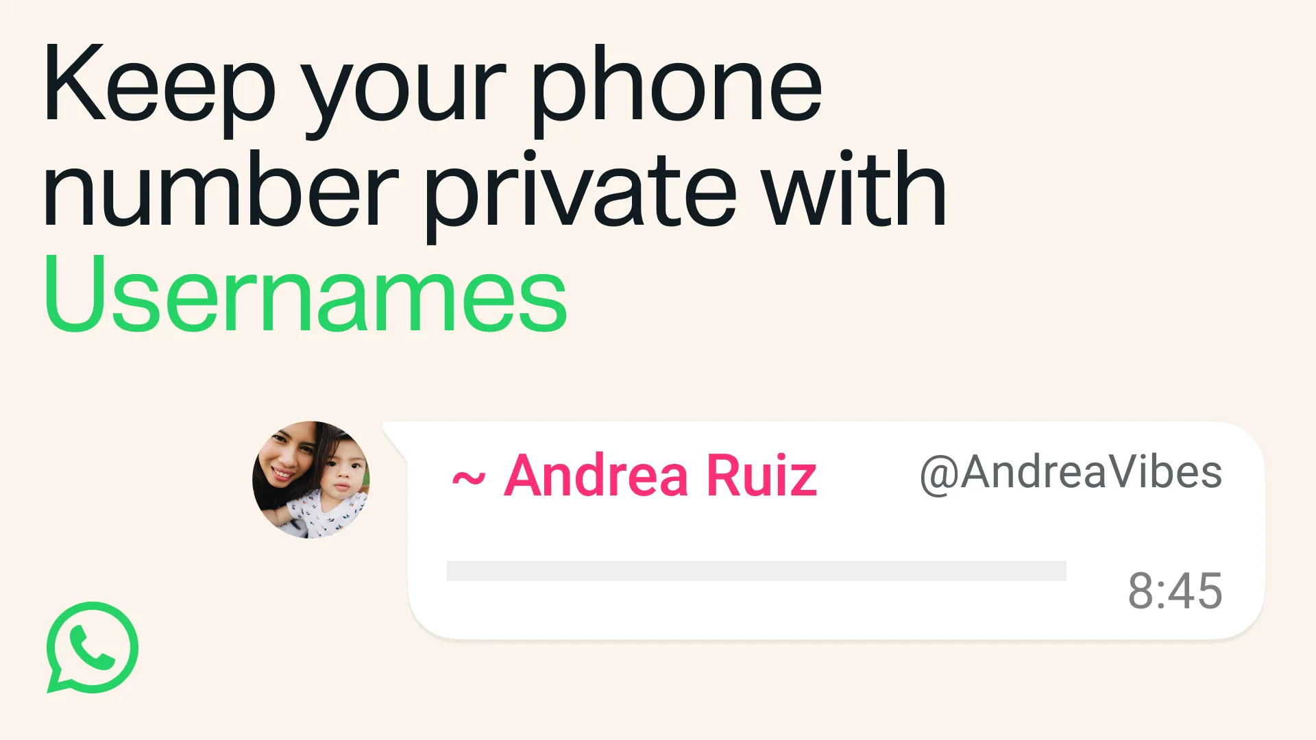 Reserve Your Username on Whatsapp